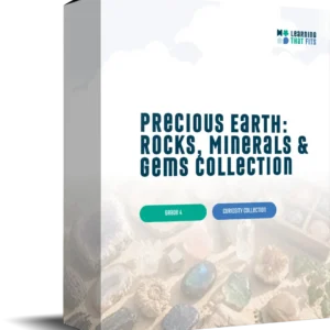 Precious earth: Rocks, Minerals & Gems Collection