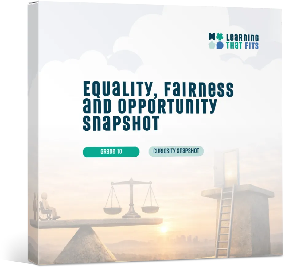 Equality, Fairness and Opportunity