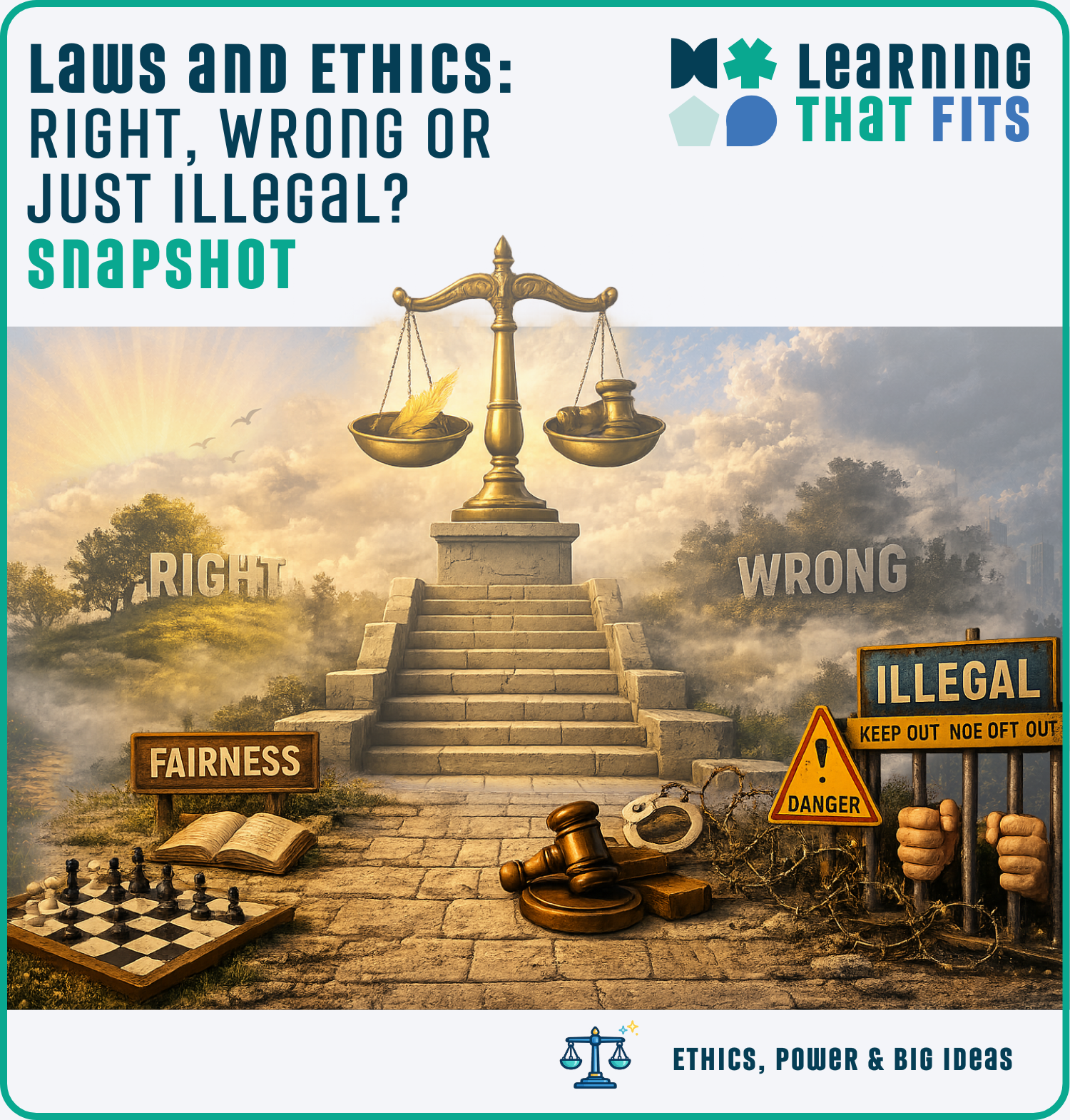 Laws and Ethics: Right, Wrong or Just Illegal?