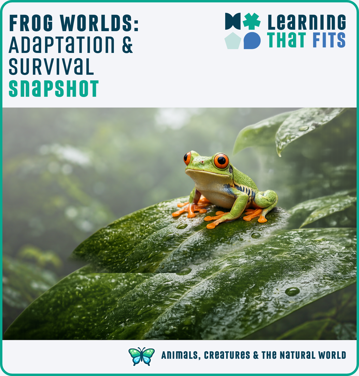 Frog Worlds: Adaptation & Survival
